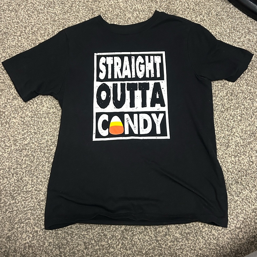 Celebrate Halloween Black T-Shirt